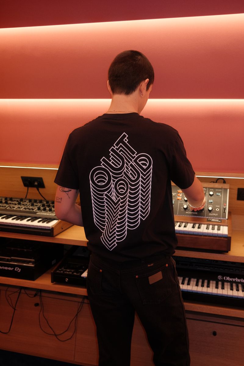 Le T-shirt Out Loud Noir