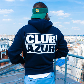 Hoodie Club Azur Marine