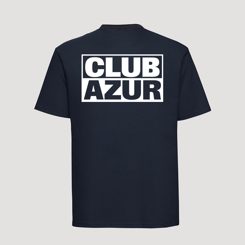 T-shirt Club Azur Marine