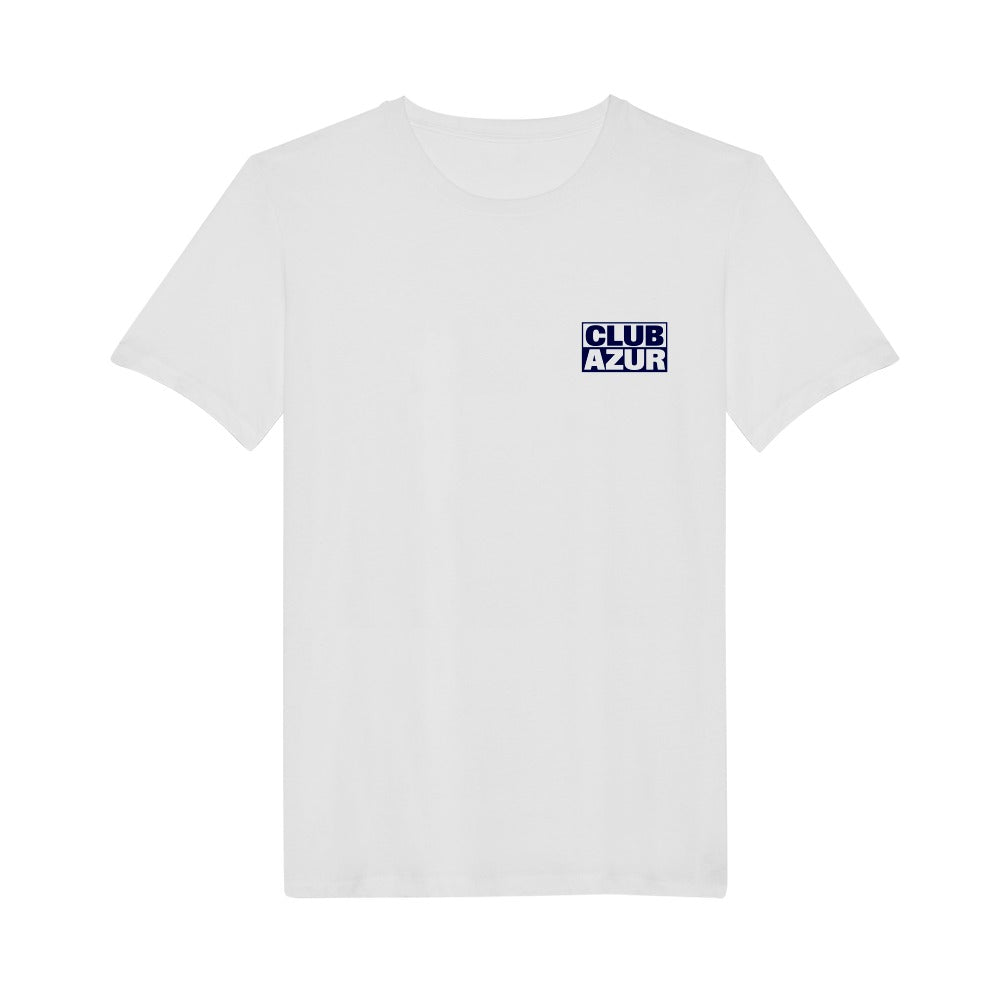 T-shirt Club Azur Blanc