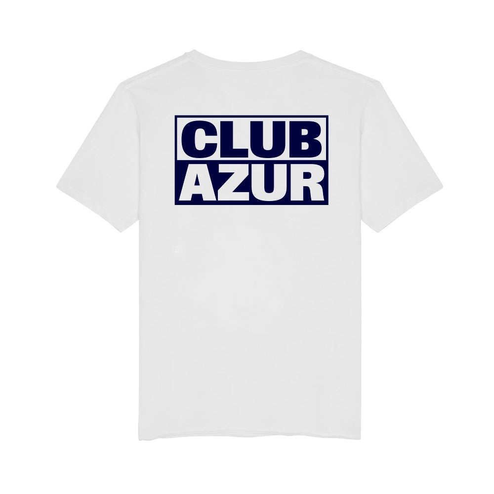 T-shirt Club Azur Blanc